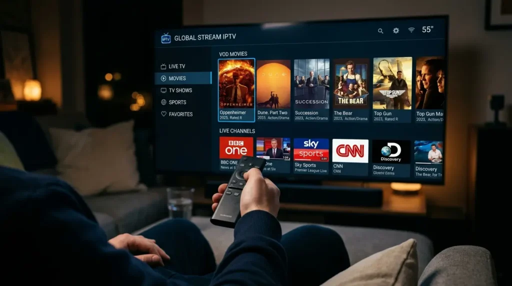 IPTV abonnement op meerdere apparaten zoals smartphone en tablet