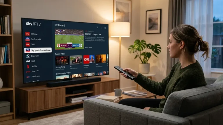 application iptv samsung Smart TV met live tv, films en series in 4K kwaliteit
